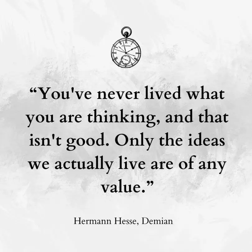 Quote from Demian by Hermann Hesse