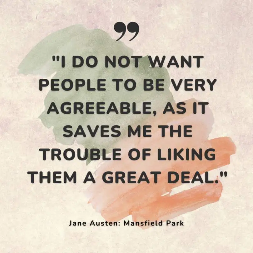 Zitat aus "Mansfield Park" von Jane Austen