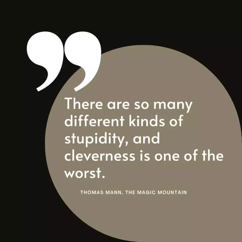 Zitat aus Der Zauberberg von Thomas Mann