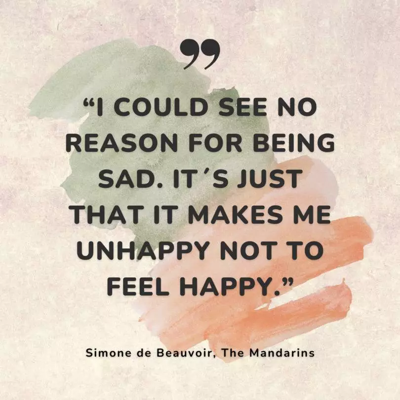 Quote from "The Mandarins" by Simone de Beauvoir