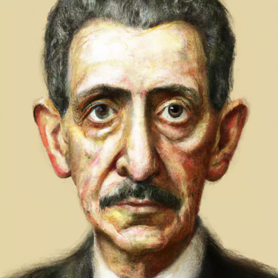 Portrait of George Orwell