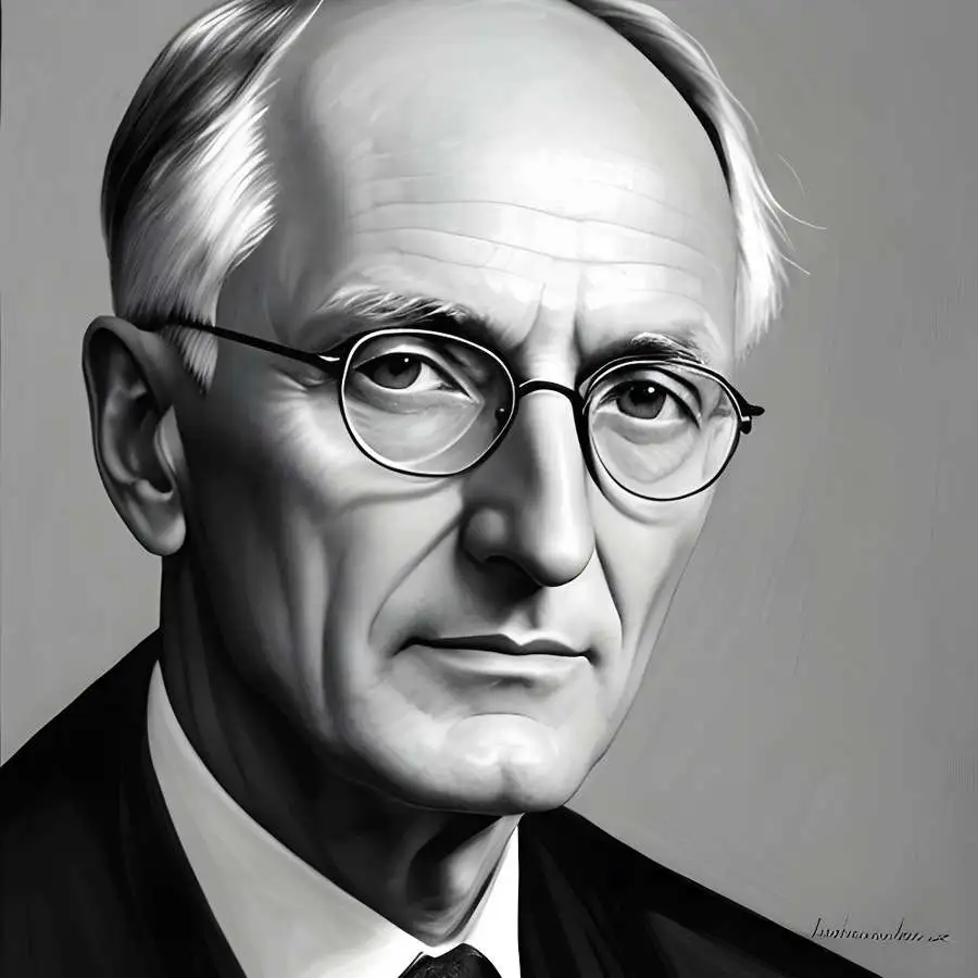 Retrato de la Hermann Hesse