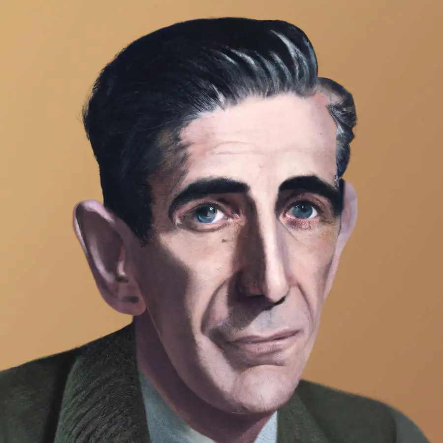 Porträt von J.D. Salinger