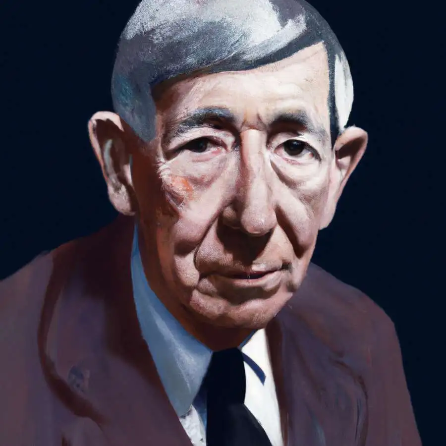 Portrait of John Updike
