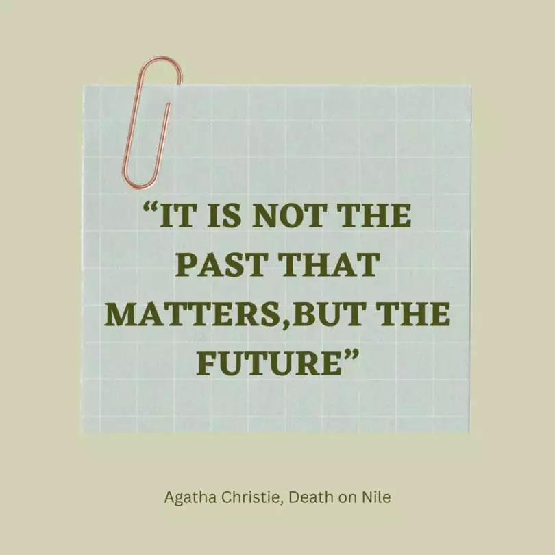 Quote from Death on Nile by Agatha Christie