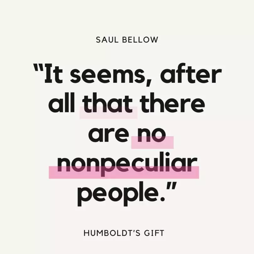 Zitat aus Humboldts Vermächtnis von Saul Bellow