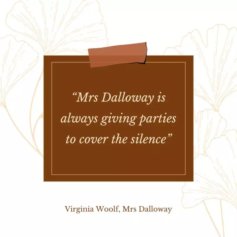 Zitat aus Mrs Dalloway von Virginia Woolf