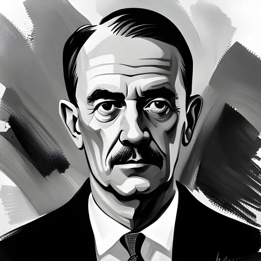 Porträt von Thomas Mann