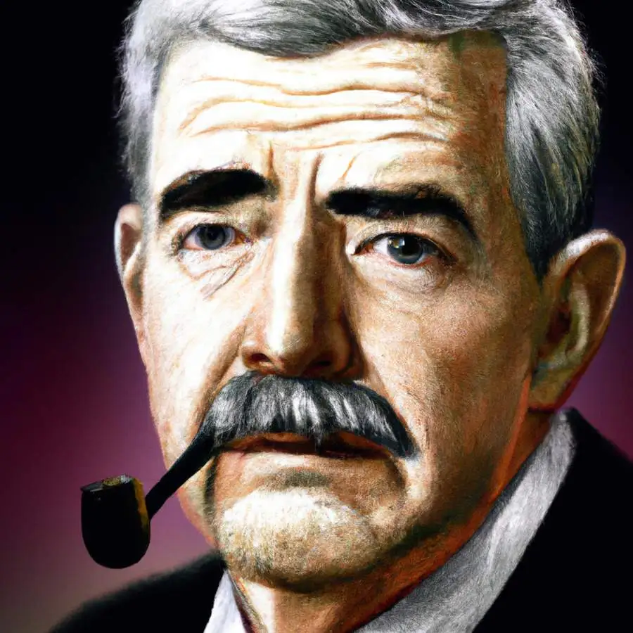 Portrait de William Faulkner