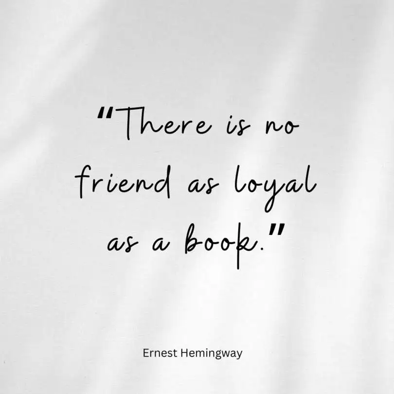 Citação de Ernest Hemingway