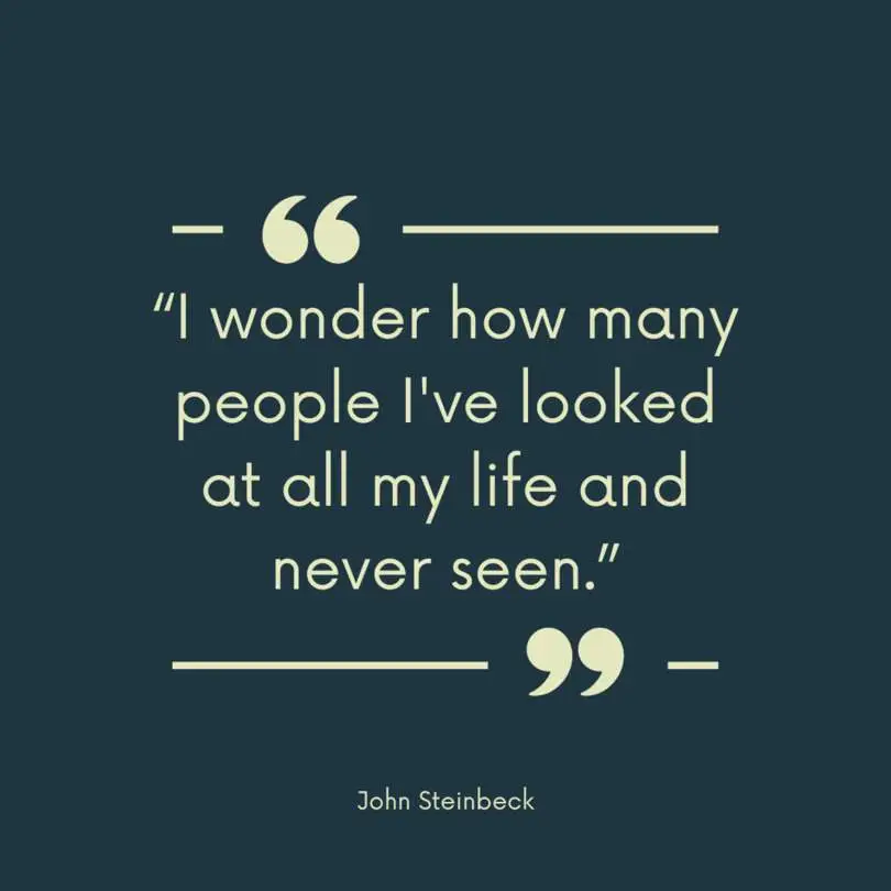 Quote by John Steinbeck