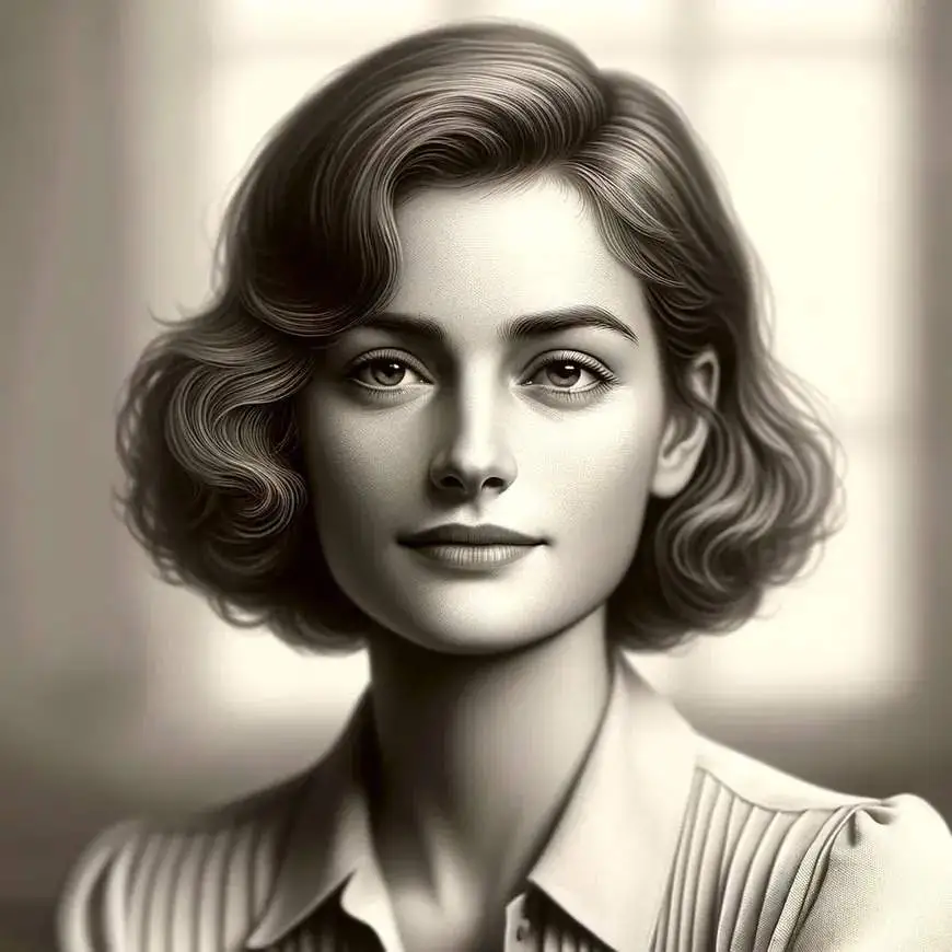Porträt von Françoise Sagan