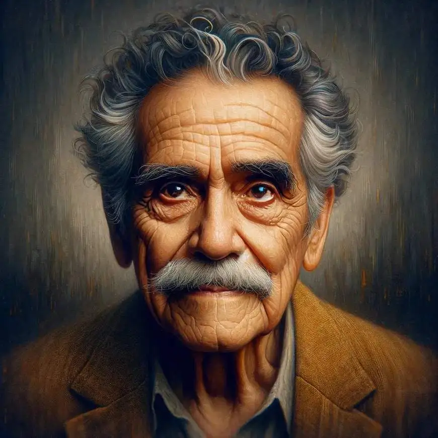 Porträt von Gabriel García Márquez