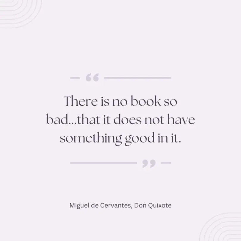 Zitat aus Don Quijote von Miguel de Cervantes