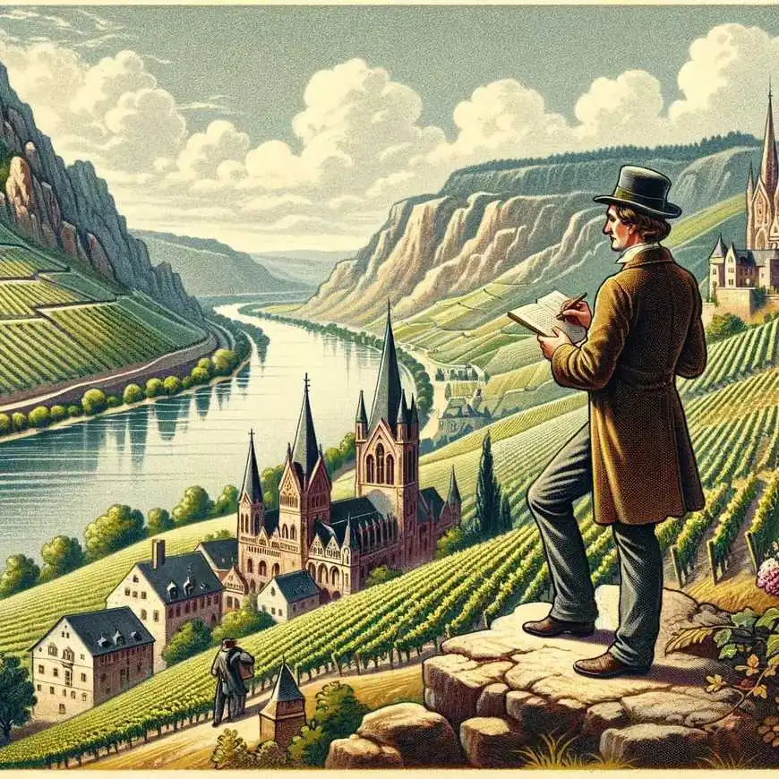 Ilustração Imagens de viagem de Heinrich Heine
