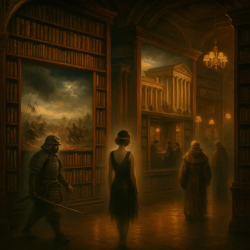 Illustration für historische Bücher Illustration für historische Bücher