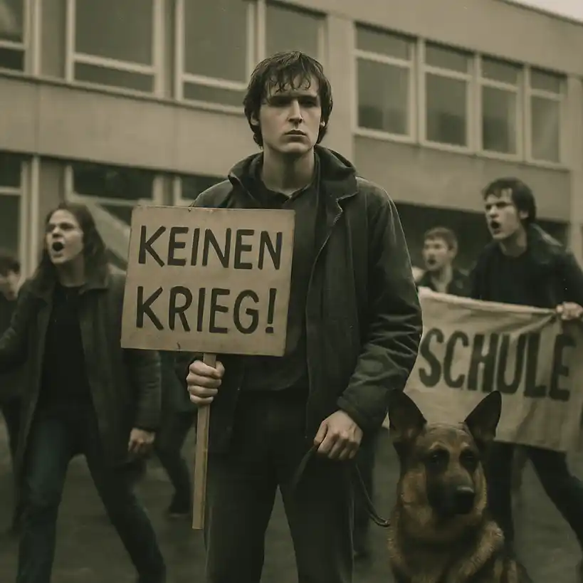 Ilustración para Anestesia local, de Günter Grass.