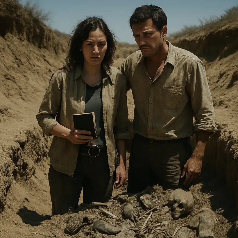 Illustration für eine Szene aus Allendes Buch Illustration für eine Szene aus Allendes Buch