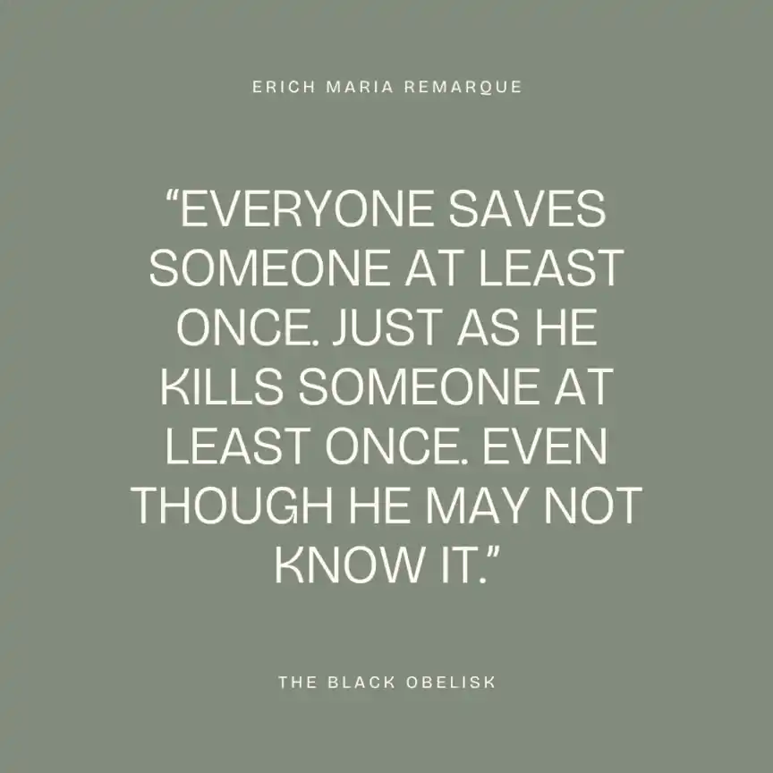 Cita de El obelisco negro