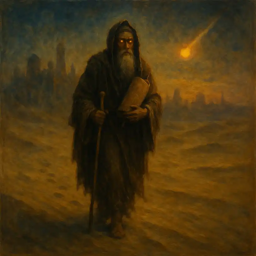 Ilustración para Romanzero, de Heinrich Heine