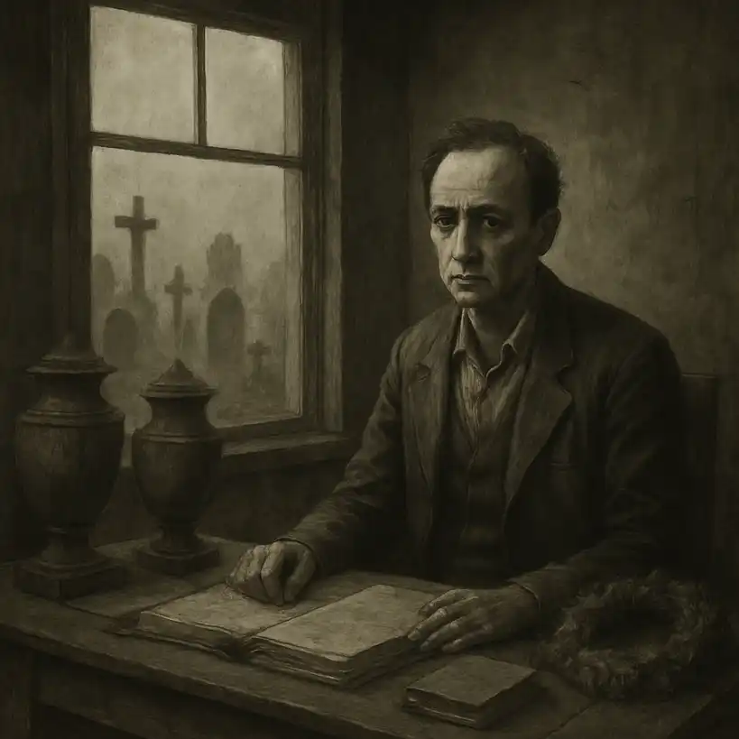 Illustration for The Black Obelisk by Erich Maria Remarque