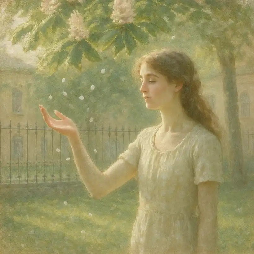 Ilustración de una escena de la novela