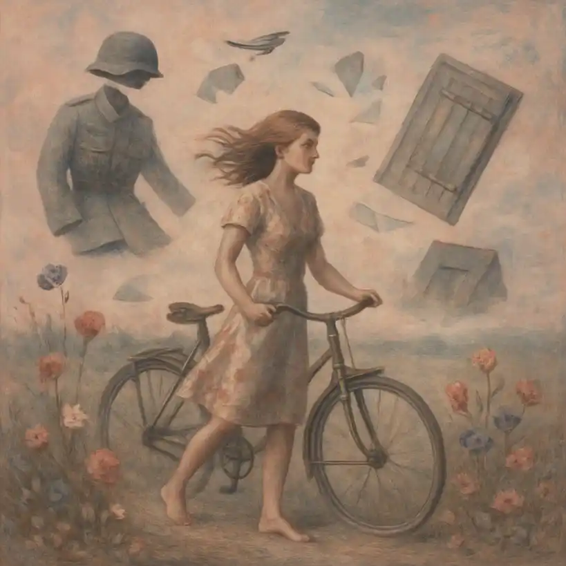 Zeichnung einer Szene aus Duras' Werk