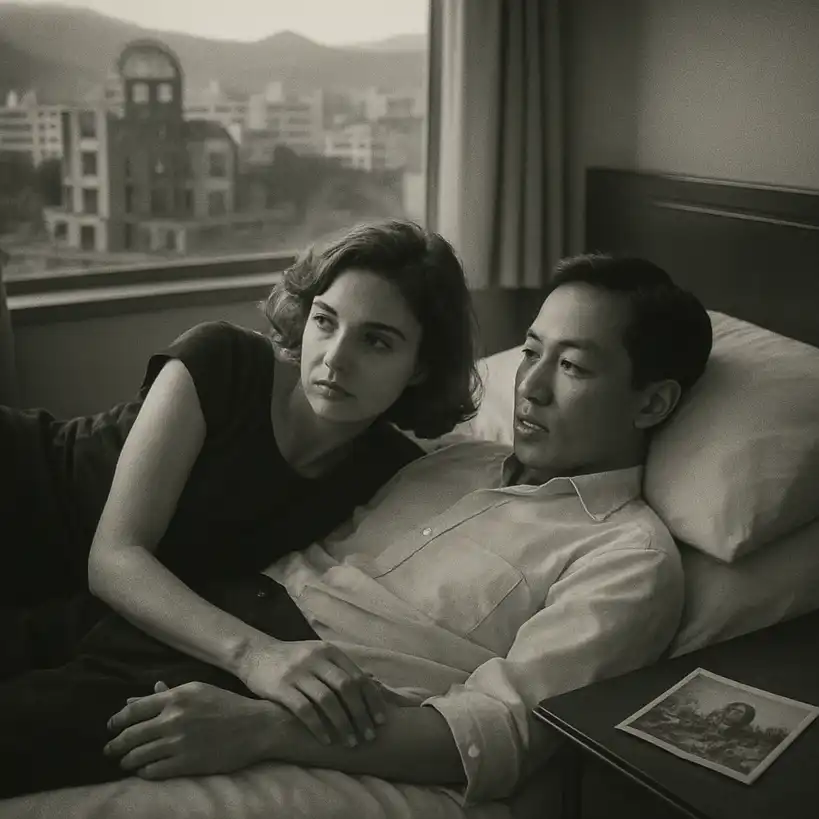 Illustration für Hiroshima, mon amour von Marguerite Duras