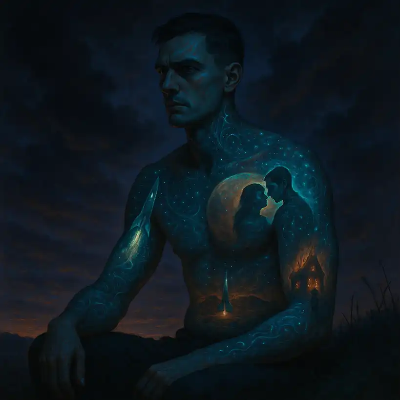 Bild für Der illustrierte Mann von Ray Bradbury