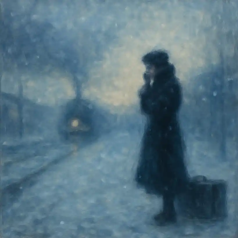 Ilustración para Ana Karénina, de Tolstói Ilustración para Ana Karénina, de Tolstói