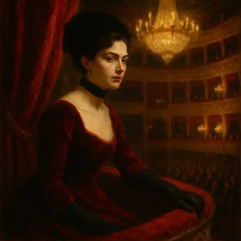 Ilustración para Ana Karénina, de León Tolstói