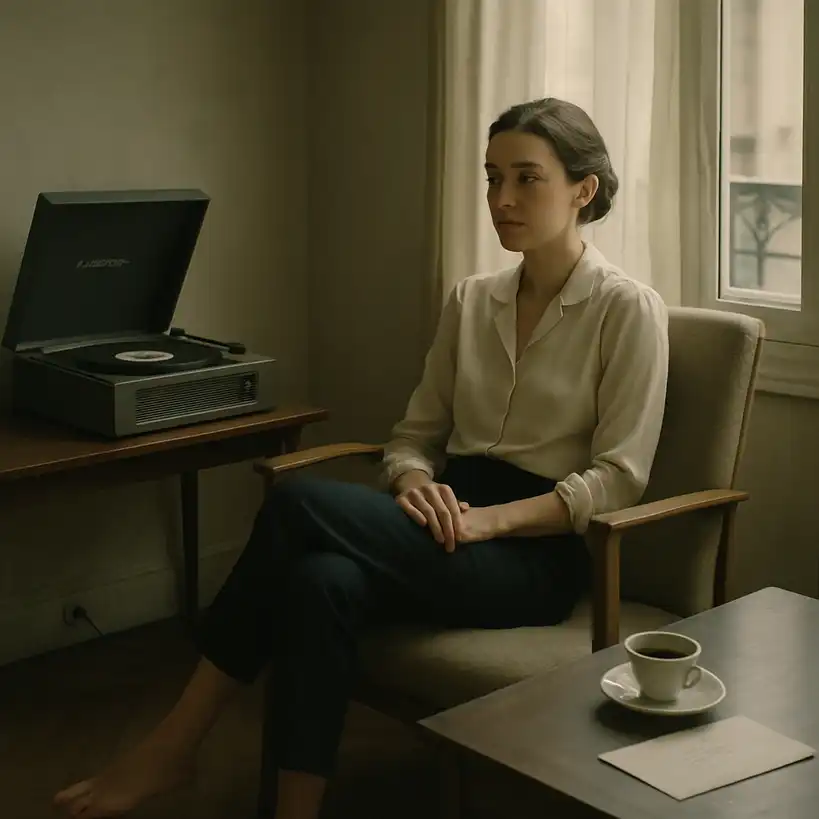 Illustration für Lieben Sie Brahms... von Françoise Sagan