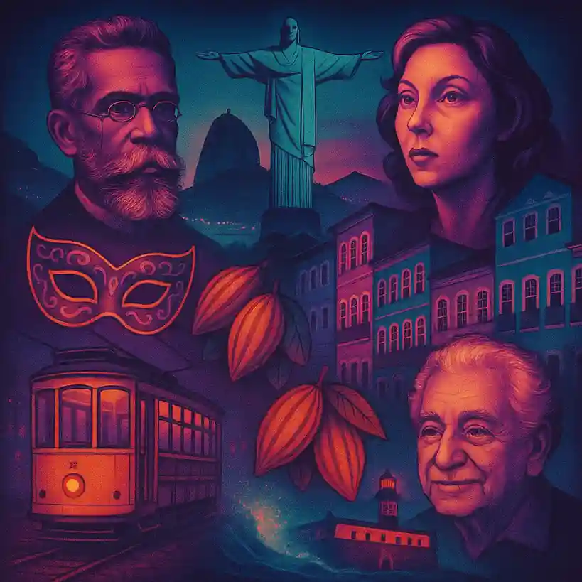 Illustration pour la littérature brésilienne