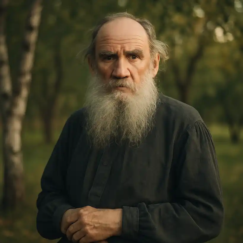 Portrait of Leo Tolstoy