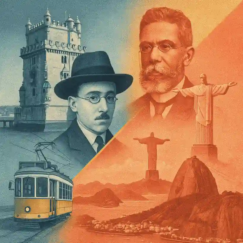 Ilustración para literatura portuguesa y brasileña