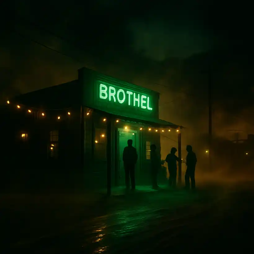 Illustration für Das grüne Haus von Mario Vargas Llosa