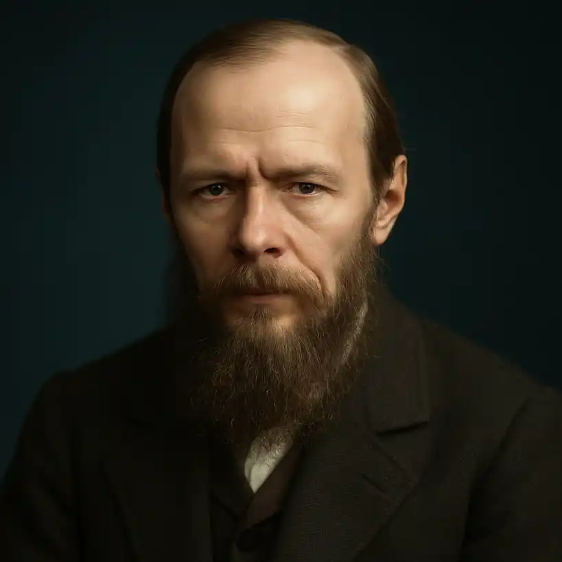 Porträt von Fyodor Dostoevsky