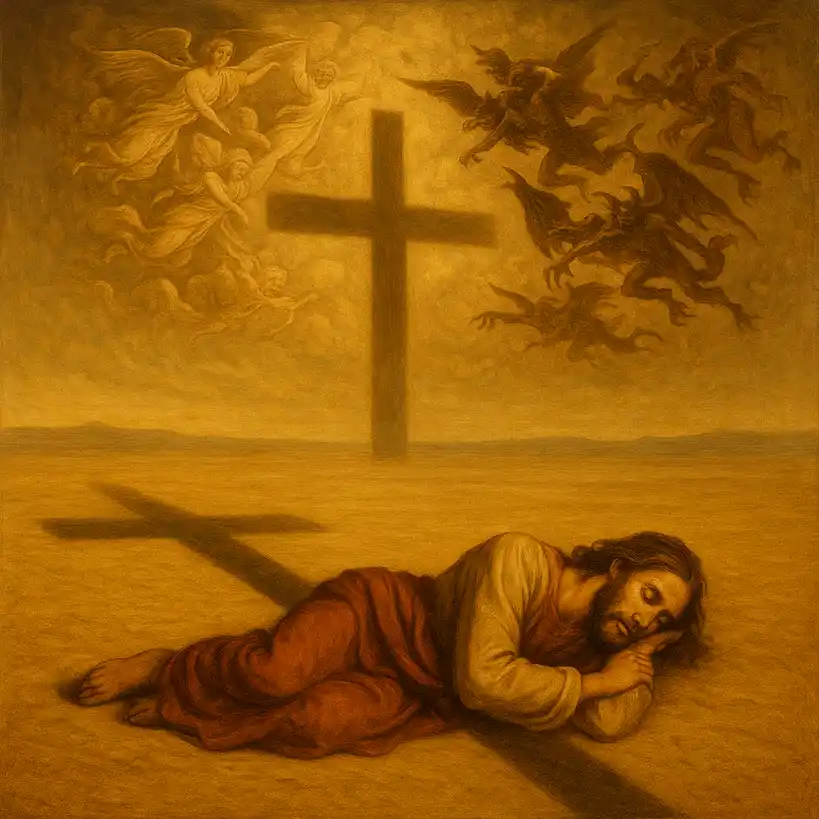 Ilustración para El Evangelio según Jesucristo, de José Saramago