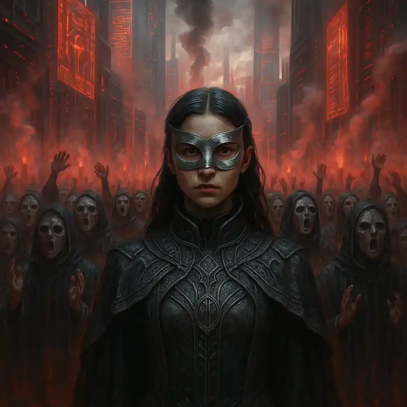 Illustration for The Cannibal’s Daughter by Rosa Montero