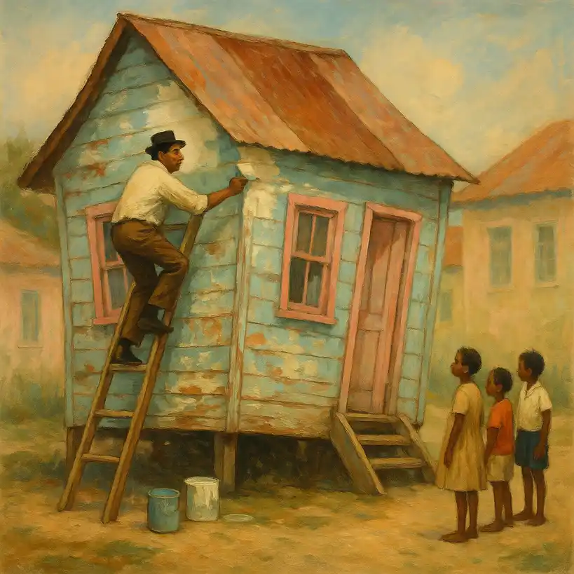 Illustration for A House for Mr Biswas
