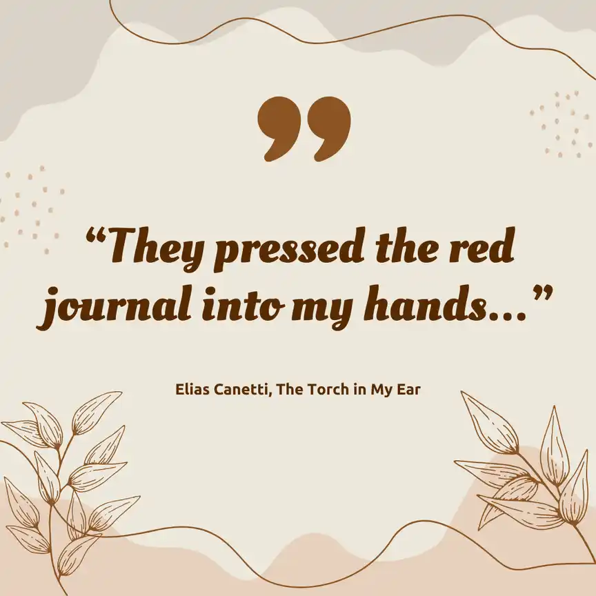 Quote from The Torch in My Ear