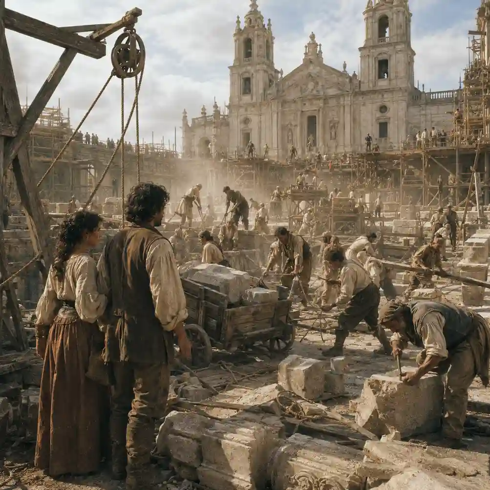 A scene from the book by Saramago