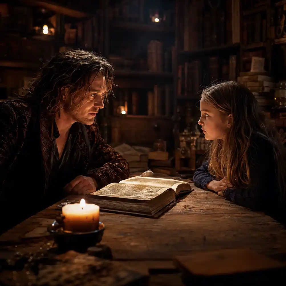 Image of a scene from the novel Image of a scene from the novel