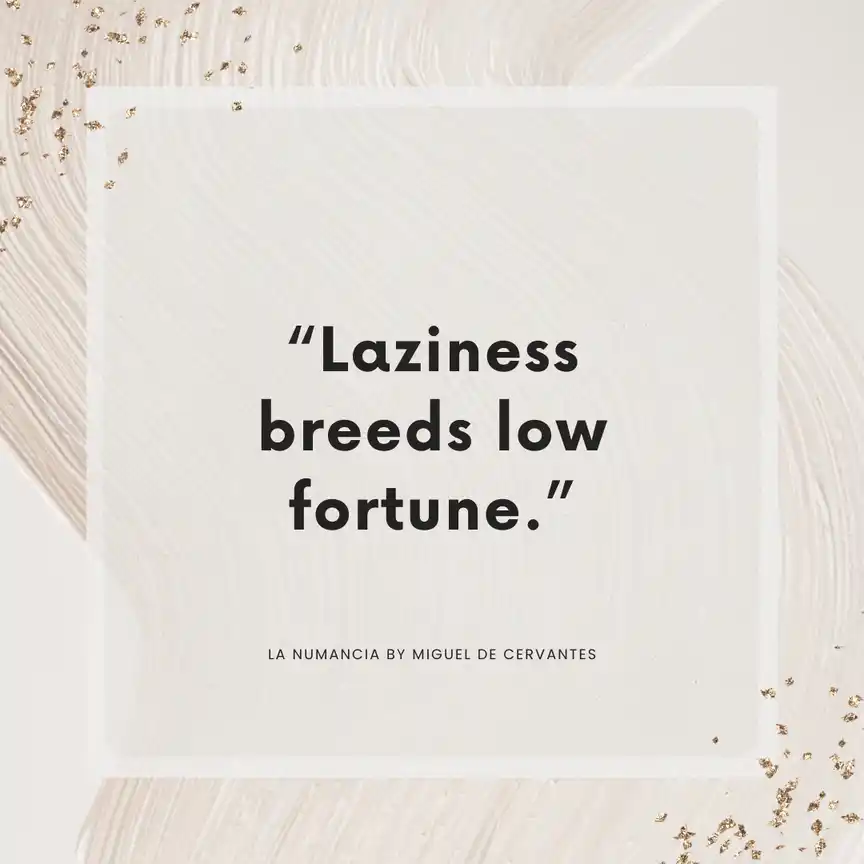 Quote from La Numancia