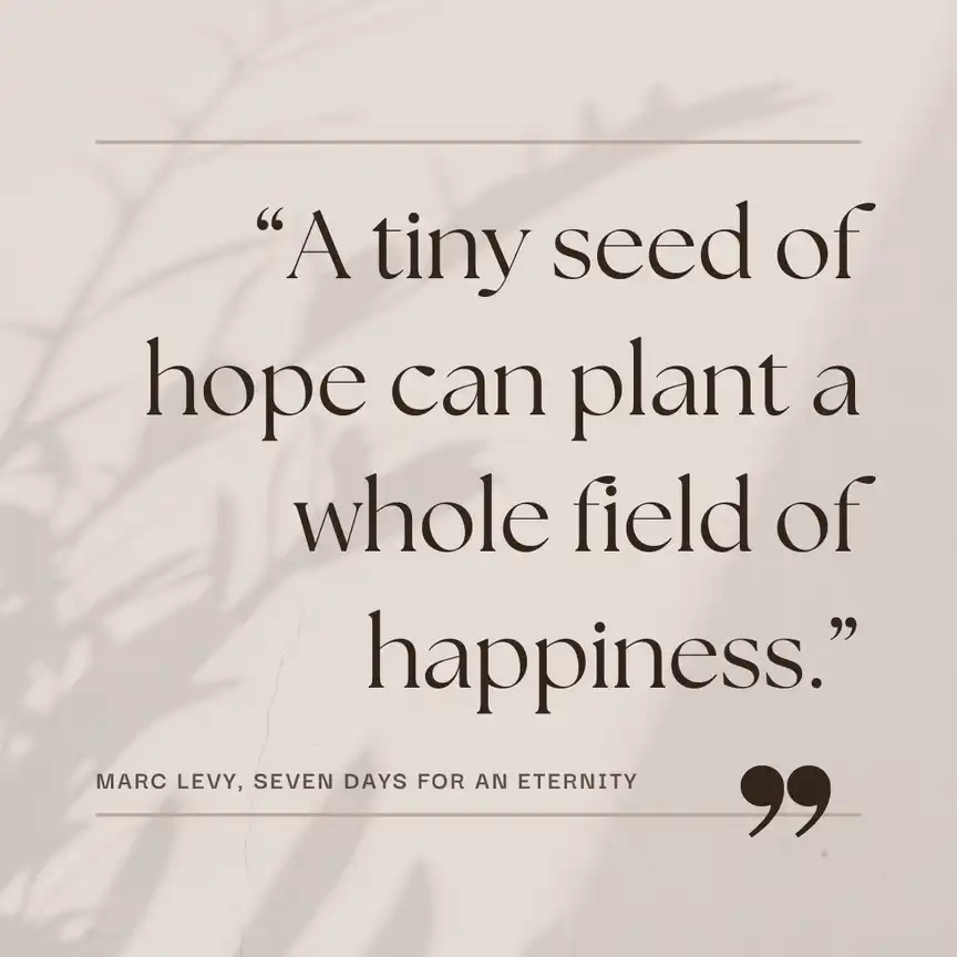 Quote from Seven Days for an Eternity by Marc Levy