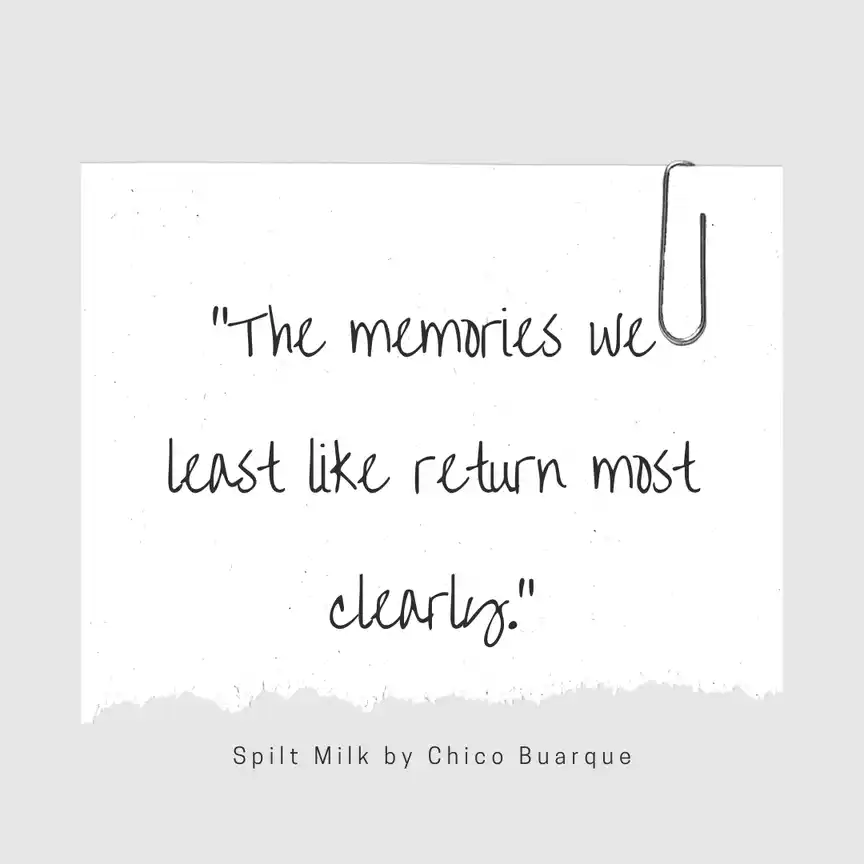 Quote from Spilt Milk Quote from Spilt Milk