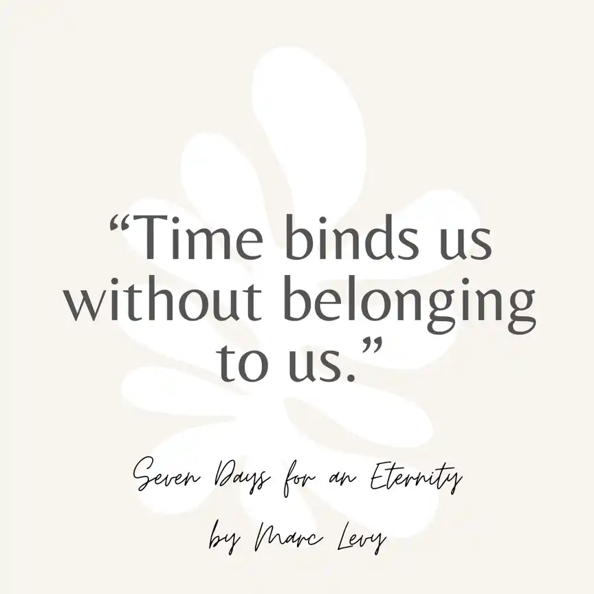 Quote from Seven Days for an Eternity