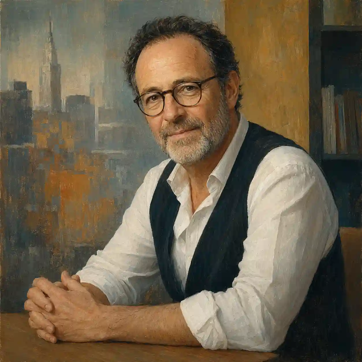 Semi-Portrait of Marc Levy Semi-Portrait of Marc Levy