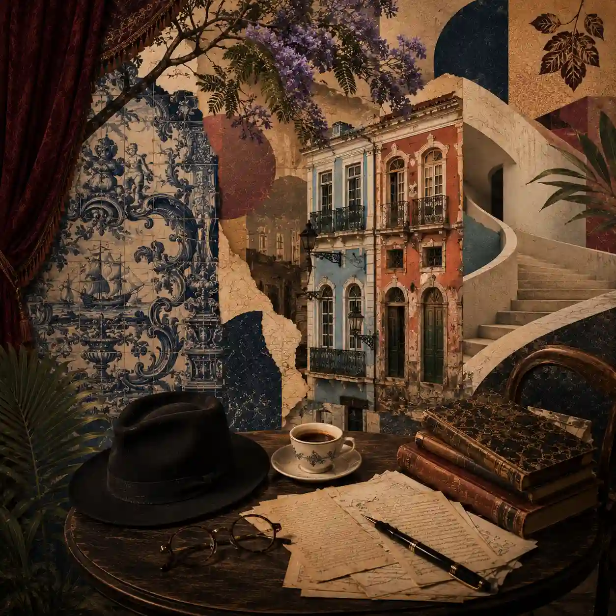 Ilustración para literatura portuguesa y brasileña Ilustración para literatura portuguesa y brasileña