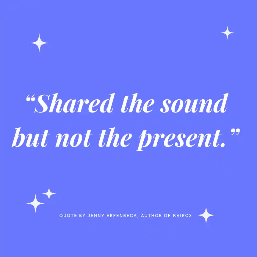 Quote from the author